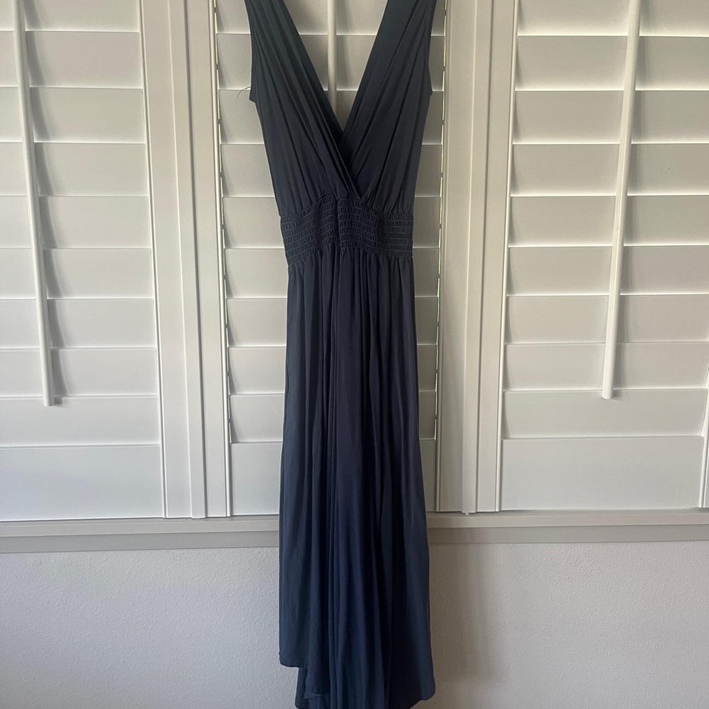 Mahina Navy Blue Long Romper